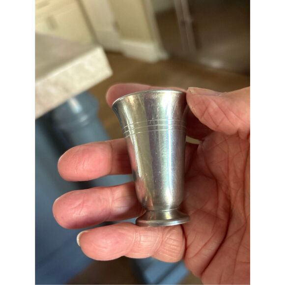 Vintage Pewter Shot Glass Set - Picture 5 of 5
